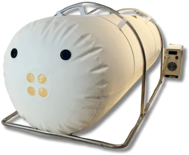Cámara hiperbárica con concentrador de oxígeno de grado médico